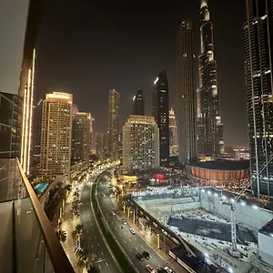Burj Crown 2br With Panoramic Burj Khalifa View شقة